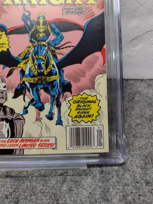 BLACK KNIGHT #1 - 1st solo series appearance (Dane Whitman) Eternals CGC 9.8