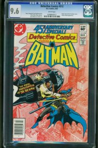 DETECTIVE COMICS #512-cgc 9.6 --DOCTOR DEATH issue 0206834012