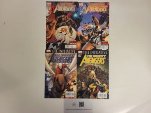 4 Marvel Comic Books #33 34 New Avengers + #5 6 Mighty Avengers 18 TJ18