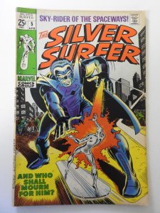 The Silver Surfer #5 (1969) FN Condition!