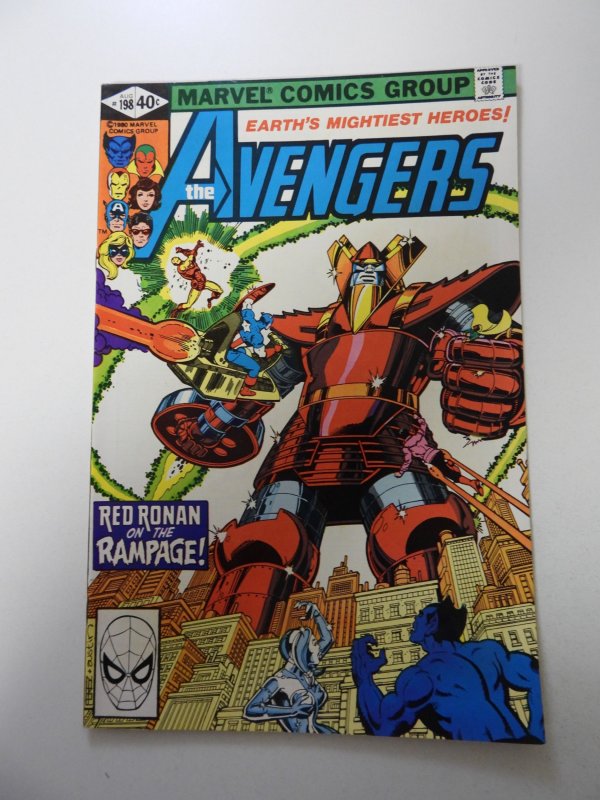 The Avengers #198 (1980) VF condition