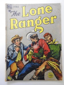 The Lone Ranger #15  (1949) Bridge Across Ghost Canyon! Good+ Condition!