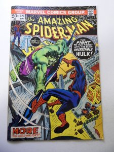 The Amazing Spider-Man #120 (1973) VG condition moisture stain bc