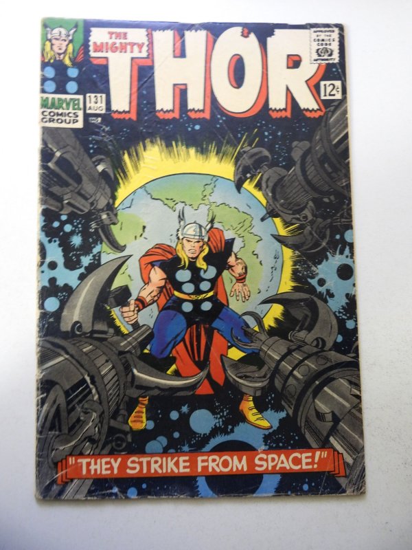 Thor #131 (1966) VG- Condition moisture stains