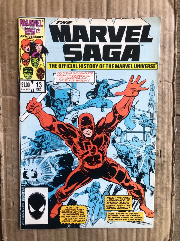 The Marvel Saga The Official History of the Marvel Universe #13 (1986)