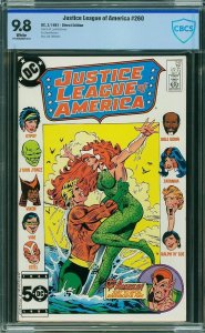Justice League of America #242 (1985) CBCS 9.8 NM/MT