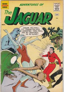 Adventures of the Jaguar #3 (1961) 3rd Jaguar Mid-High-Grade VF+ Wythville CERT!