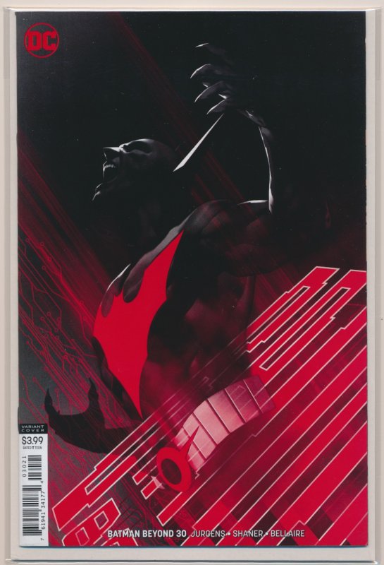 DC Batman Beyond #30 Oliver Variant Cover  2019 NM