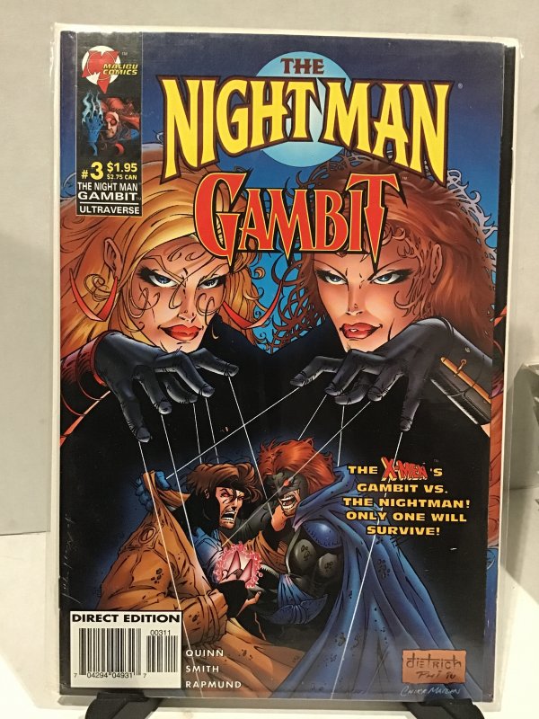 The Night Man/Gambit #3 (1996)