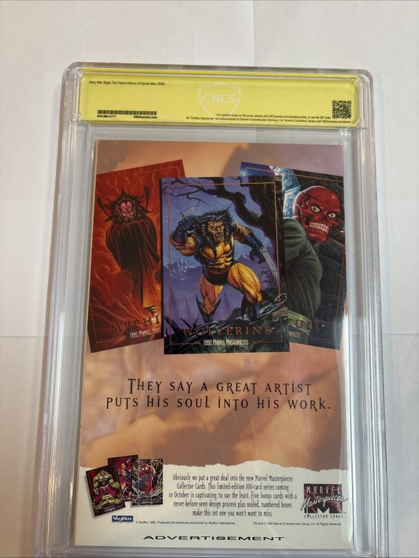 Spider-Man 2099 (1992) # 1 (CBCS 9.8 ) Verified Signature: Rick Leonardi