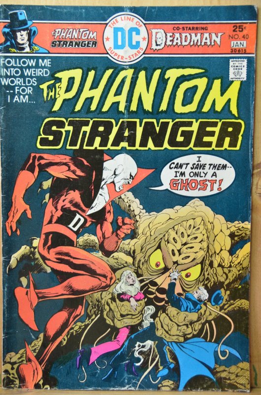 The Phantom Stranger #40 (1976) Deadman !