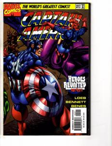 5 Captain America Marvel Comic Books # 1 (3, 2 Different Covers) 12 13  J202