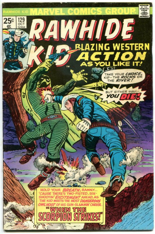 RAWHIDE KID #128 129 130, 136, FN, Western, Gunfights, more in store