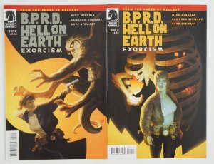 BPRD: Hell On Earth - Exorcism #1-2 FN/VF complete series - mike mignola hellboy 