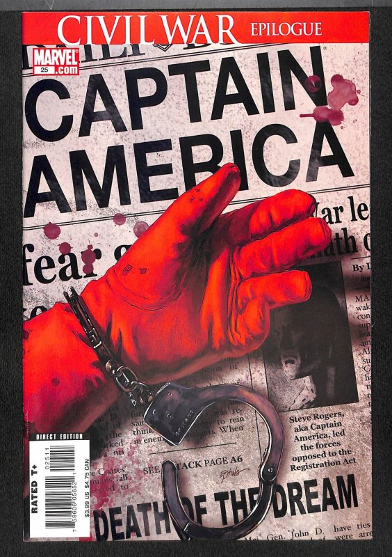 Captain America #25 (2007)