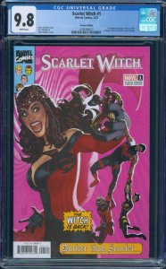 Scarlet Witch #1 CGC 9.8 1st Darcy Lewis Adam Hughes AWC #56 Homage Marvel 2023