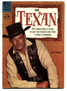 The Texan-Four Color #1096 1960-DELL-RORY CALHOUN-WESTERN-TV SERIES VG+