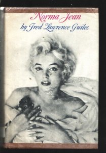 Norma Jean-Fred Lawrence Guiles-Ex-library book-Hardback book in d/j-VG