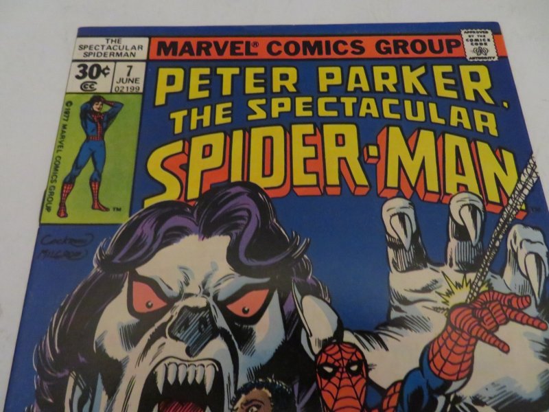 The Spectacular Spider-Man #7 (1977)Comic Book NM- 9.2