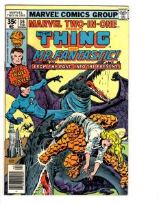 5 Marvel Two-in-One Presents Comics # 33 36 37 38 39 Thing Daredevil Vision BH17