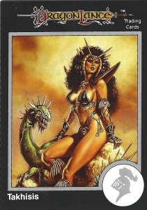 1991 TSR Dungeon and Dragons Trading Card #685 Takhisis