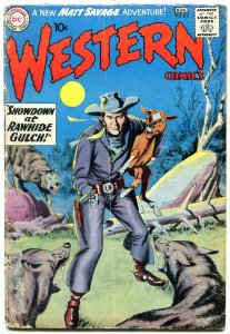 Western Comics #82 1960- Matt Savage Trail Boss- greytone cover G/VG 