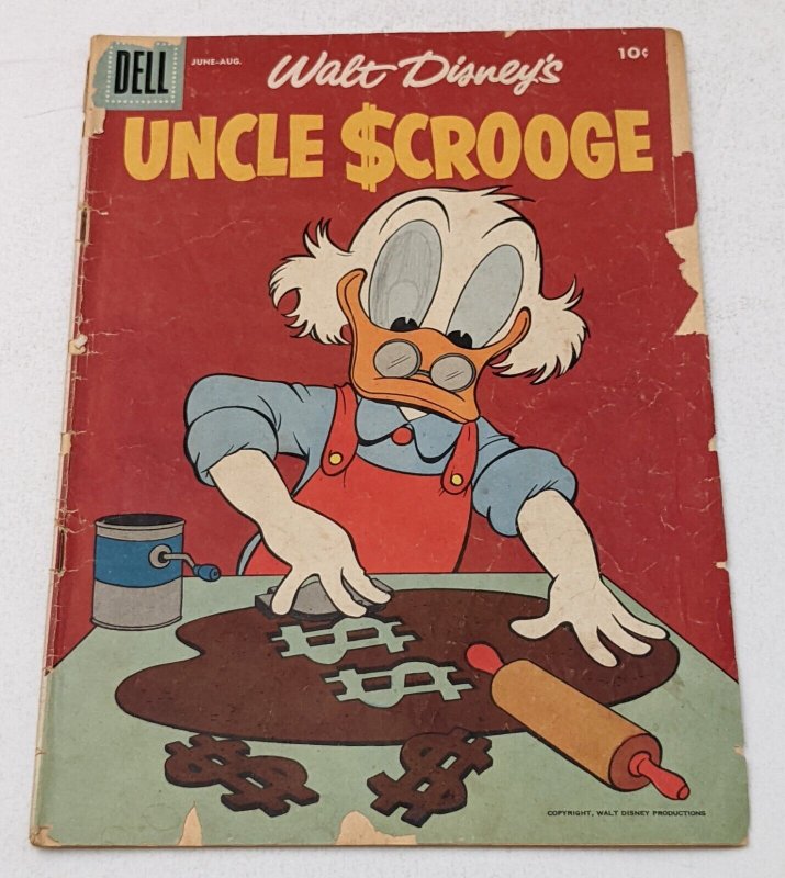 Walt Disney's Uncle Scrooge #14 (Aug 1956, Dell) Good 2.0 