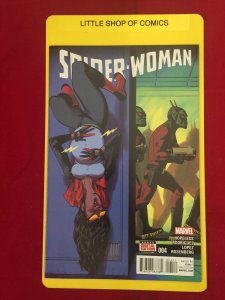 Spider-Woman 2016 #4 NM 1st Gerald Drew as Baby Spider-Verse MCU