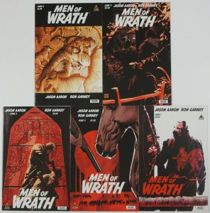 Men of Wrath #1-5 VF/NM complete series - jason aaron - ron garney - icon set