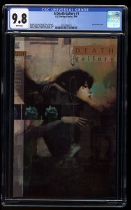 A Death Gallery #1 CGC NM/M 9.8 White Pages Sandman!