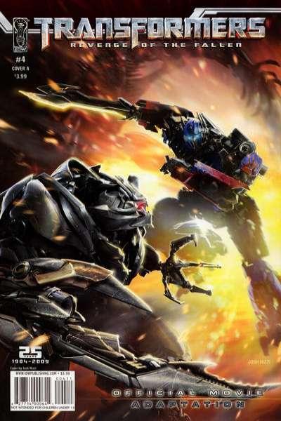 Transformers: Revenge of the Fallen #4, VF (Stock photo)