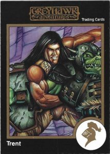 1991 TSR Dungeon and Dragons Trading Card #409 Trent