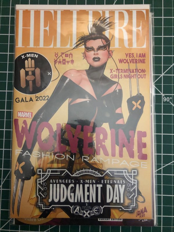 A.X.E.: Judgment Day #1, 2, 6 Nakayama Cover (2022) Hellfire Gala Nakayama cvr