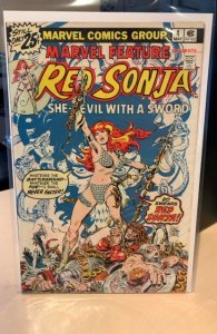 Marvel Feature #4 (1976) Red Sonja 8.0 VF