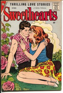 Sweethearts #45 1958-Charlton-full cover portrait romance cover-VG/FN