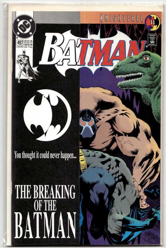 Batman #497 (1993) Batman