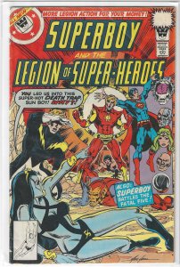 Superboy and the Legion of Super-Heroes #246 (1978) GD Whitman Variant