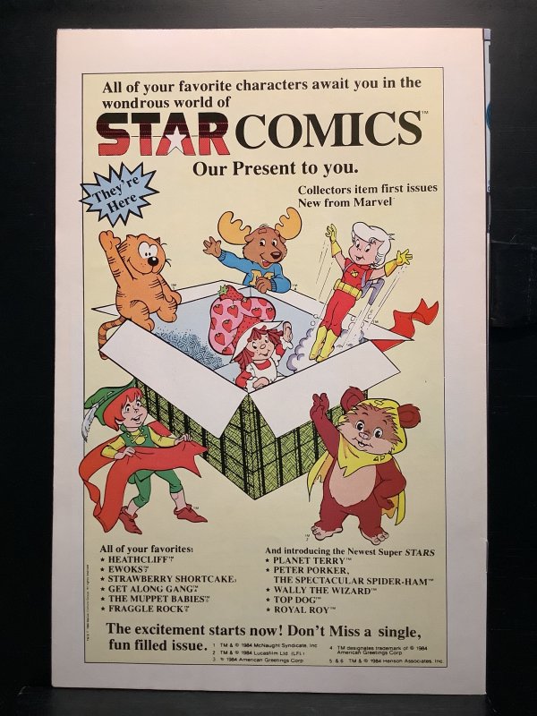 Web of Spider-Man #1 Direct Edition (1985)