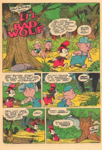 DISNEY'S LI'L BAD WOLF - Dell Four Color #473 (1953) 6.0FN All Harvey Eisenberg!