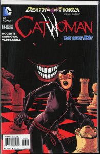 Catwoman #13 Second Print Cover (2012) Catwoman