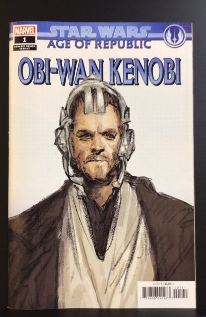 Star Wars: Age of Republic - Obi-wan Kenobi #1 Concept Design Variant Cover