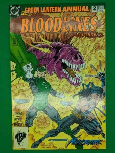 Green Lantern Annual #2 Bloodlines Outbreak DC Comics Nm- C9A