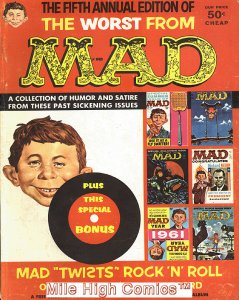 MAD: WORST FROM MAD (1958 Series) #5 W/O RECORD Fine