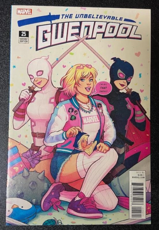 THE UNBELIEVABLE GWENPOOL #25 BARTEL VARIANT