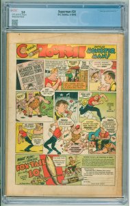 Superman #24 (1943) CGC 2.0 OW Pages!