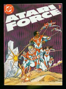 ATARI FORCE #3 1982- DC DIGEST SIZE COMIC- HIGH GRADE VF/NM