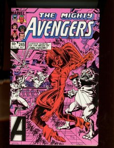 Avenger #245 - Al Milgrom Cover Art. (9.2) 1984