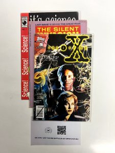 3 Indie Comics The X Files # 5+The Silent Invasion # 12+It's Science # 7 83 JS24