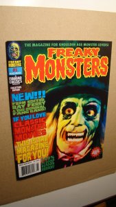 FREAKY MONSTERS 1 *VF/NM 9.0* FAMOUS MONSTERS DRACULA WEREWOLF MUMMY FRANKEN