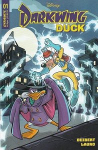 DARKWING DUCK #1 - Carlo Lauro TRADE/VIRGIN/BW SET DYNAMITE.
